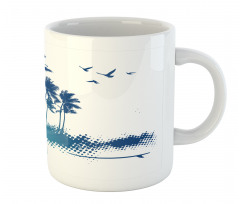 Hibiscus Flower Trees Mug