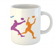 Man and Woman Playing Mug