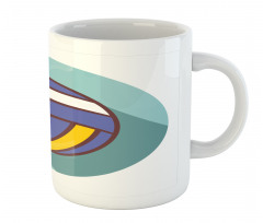 Round Graphic Logo Style Mug