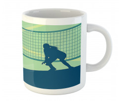 Females Competing Scene Mug