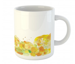 Watercolor Sunflowers Mug