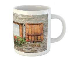 Stone House with Window Mug