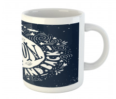 Celestial Bodies Clouds Art Mug