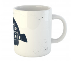 Grunge Style Space Travel Mug