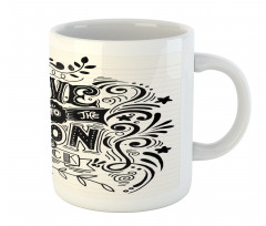 Stars Botany Ornaments Art Mug