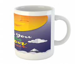 Smiling Sun Clouds Mug