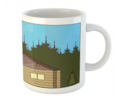 Rustic Cabin in Nature Mug