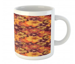 Flowers of Autumn Style Art Mug