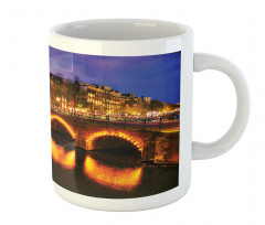 Dutch Canals and Lit Bridges Mug