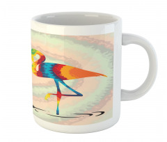 Valentines Funky Birds Mug