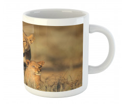 Safari Lions Wilderness Mug