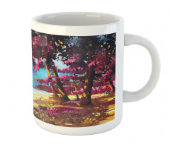 Summer Blossom Trees Mug