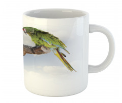 2 Parrot Macaw Bird Mug