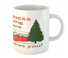 Travel Themed Typography Mug