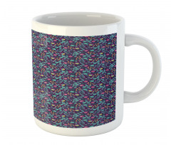 Springtime Floral Filed Art Mug