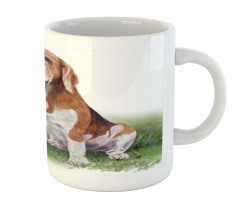 Focused in Mind Dog Sketch Mug