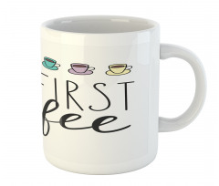 Wording Tiny Cups Mug