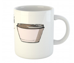 Morning Starts Cup Mug