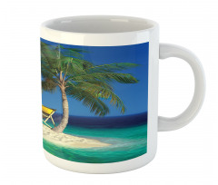 Chair Under a Palm Tree Mug