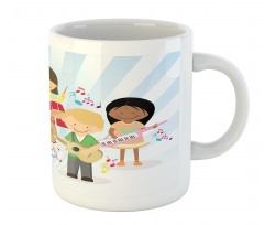 Children Performing Happily Mug