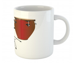 Pair of Cultural Conga Drums Mug