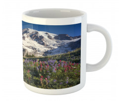 Spring Mt. Rainier Photo Mug