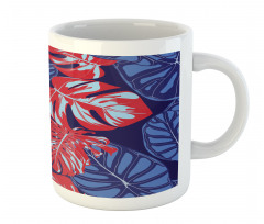 Graphical Monstera Alocasia Mug