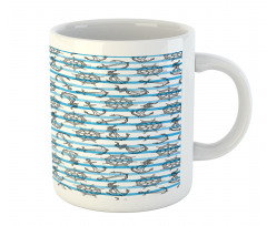 Anchor Steering Wheel Art Mug