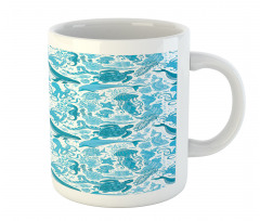 Underwater Aquatic Creature Mug