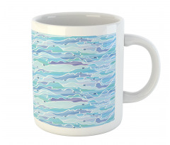 Stained Glass Seascape Mug