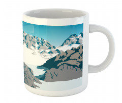 Winter Snow Covered Theme Mug