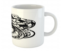 Ornamental Sea Animal Image Mug