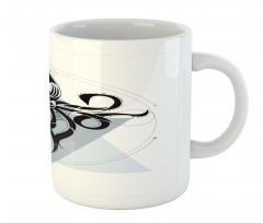 Geometric Style Sea Animal Mug