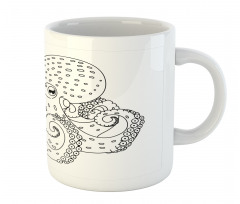 Cartoon Sea Animal Image Mug