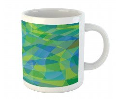 Mosaic in Nature Colors Mug