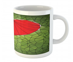 Geometric Mosaic Art Heart Mug