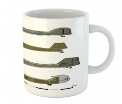 Old Dive Planes Jets Mug