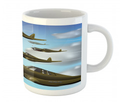 Aircrafts up in Air Mug