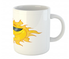 Cheerful Sun Smiling Mug