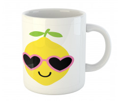 Boy Girl Lemon Smiling Mug