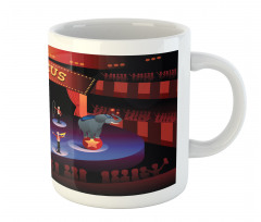 Pattern of Show Time Stage Mug