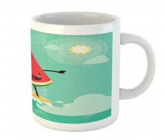 Watermelon on the Waves Mug