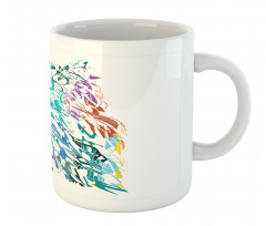 Feathers Eyes Vision Mug