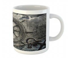 Steering Wheel Grunge Mug