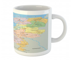 Map of Surrounded Regions Mug