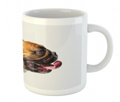 Young Pet Posing Side Shot Mug