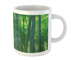 Green Wild Exotic Bamboo Mug