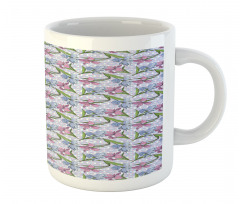 Ornate Botanical Flora Mug