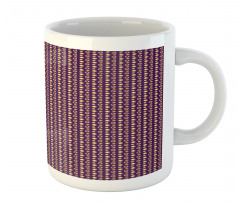 Round Retro Style Elements Mug