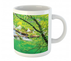 Cascade Trees Greenery Mug